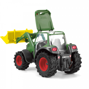 Schleich Farm World traktor pótkocsival, játék jármű (42608)