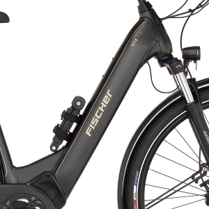 FISCHER Bicycle Cita 7.0i (2023), Pedelec (világosszürke, 28", 43 cm váz) (64326)