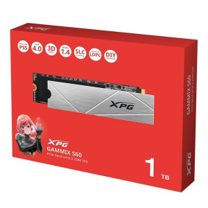 1TB ADATA SSD M.2 NVMe meghajt&oacute; GAMMIX S60 (AGAMMIXS60-1T-CS)