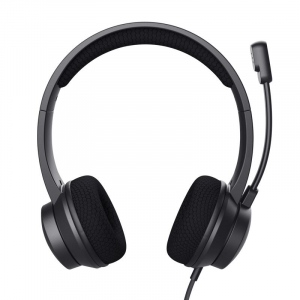 Trust Ayda USB-ENC headset fekete (25089)