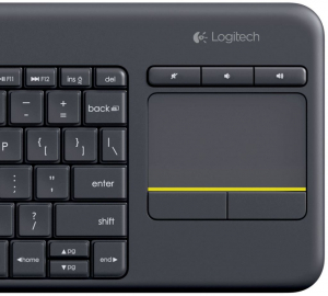 Logitech K400 Plus vezeték nélküli francia billentyűzet fekete (920-007129)