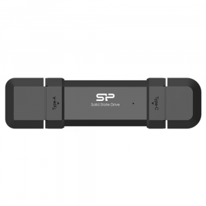 Pen Drive 500GB Silicon Power DS72 fekete USB A-C (SP500GBUC3S72VPK)