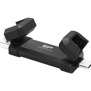 Pen Drive 500GB Silicon Power DS72 fekete USB A-C (SP500GBUC3S72VPK)