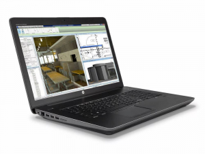 HP ZBook 17 G3 Laptop i5-6440HQ/16GB/500GB SSD Win 10 Pro fekete (15221781) Silver