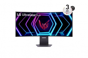 39" LG 39GS95QE-B ívelt gamer monitor