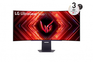 45" LG 45GS95QE-B ívelt OLED monitor