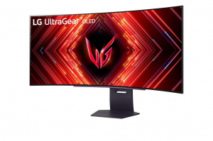 45" LG 45GS95QE-B ívelt OLED monitor
