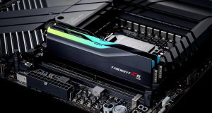 G.Skill DDR5 32GB - 5600 - CL - 28 - Dual-Kit - DIMM, (F5-5600J2834F16GX2-TZ5RK), Trident Z5 RGB, XMP, fekete színű.