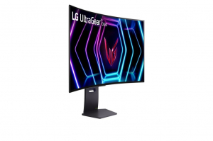 39" LG 39GS95QE-B ívelt gamer monitor
