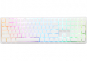 Ducky Zero 6108 Pure White Cherry MX2A Speed Silver kapcsolós német billentyűzet fehér (DKZE2408ST3-CPDEPDOECL2WW1)