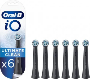 Oral-B iO fogkefefej Ultimate Clean 6db fekete (10PO010462)