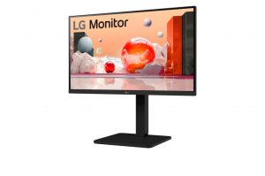 24" LG 24BA550-B monitor fekete