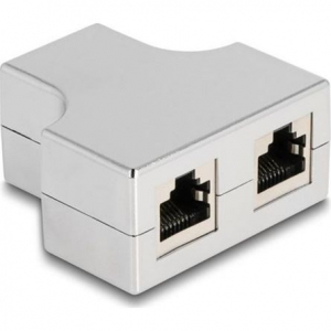 Delock RJ45 CAT5e STP -> 2db RJ45 CAT5e STP F/F splitter (87860)