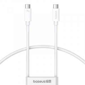 Baseus Superior USB-C - USB-C k&aacute;bel 240W 1.8m feh&eacute;r (P10365200211-05)