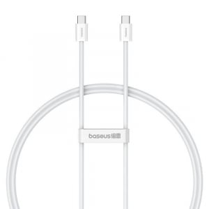 Baseus Superior 2 USB-C - USB-C kábel 100W 1m fehér (P10365200211-03)