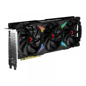 PNY GeForce RTX 4070 Super 12GB XLR8 Gaming VERTO EPIC-X RGB Overclocked Triple Fan DLSS 3 videokártya (VCG4070S12TFXXPB1-O)