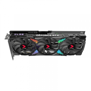 PNY GeForce RTX 4070 Super 12GB XLR8 Gaming VERTO EPIC-X RGB Overclocked Triple Fan DLSS 3 videokártya (VCG4070S12TFXXPB1-O)