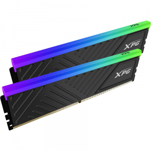 ADATA DDR4 - 32GB - 3200 - CL - 16 (2x 16 GB) dual kit, RAM (fekete, (AX4U320016G16A-DTBKD35G), XPG Spectrix D35G, INTEL XMP)