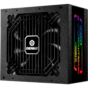Enermax REVOLUTION DFX 1200W, PC tápegység (fekete, 2x 12VHPWR, 5x PCIe, kábelkezelés, 1200 watt) (ERT1200EWT)