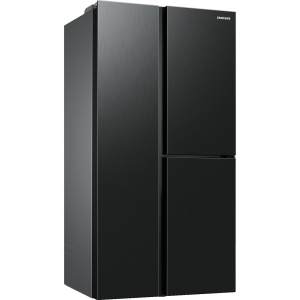 SAMSUNG (RH6ACG892DB1EG), side-by-side (rozsdamentes acél (sötét), ételvitrin ajtó, AI energia üzemmód, intelligens átalakítás, fix vízcsatlakozás)