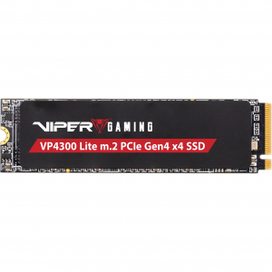 Patriot SSD 4TB 7400/6400 VP4300 Lite M.2 PAT PCIe (fekete, PCIe 4.0 x4, NVMe 2.0, M.2 2280) (VP4300L4TBM28H)