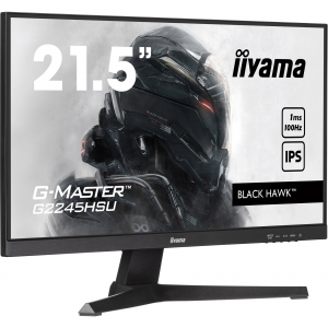 iiyama G-Master (G2245HSU-B1), LED monitor - 21 - fekete, FullHD, IPS, AMD Free-Sync, 100 Hz-es panel