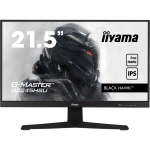 iiyama G-Master (G2245HSU-B1), LED monitor - 21 - fekete, FullHD, IPS, AMD Free-Sync, 100 Hz-es panel