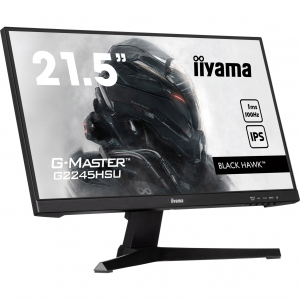 iiyama G-Master (G2245HSU-B1), LED monitor - 21 - fekete, FullHD, IPS, AMD Free-Sync, 100 Hz-es panel