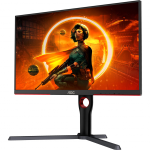 AOC AGON (Q27G3XMN/BK), gaming monitor - 27 - fekete/piros, QHD, VA, Adaptive-Sync, 180Hz-es panel
