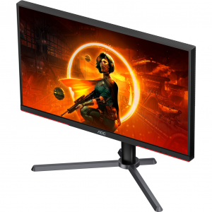 AOC AGON (Q27G3XMN/BK), gaming monitor - 27 - fekete/piros, QHD, VA, Adaptive-Sync, 180Hz-es panel