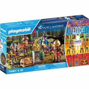 PLAYMOBIL (71487) Az én figuráim: Knights of Novelmore, építőjáték