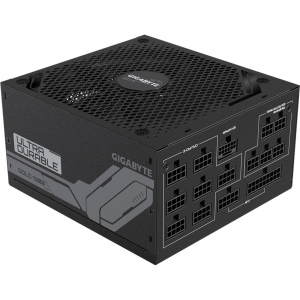 GIGABYTE (GP-UD1300GM PG5 1300W), PC tápegység (fekete, 1x 12VHPWR, 8x PCIe, kábelkezelés, 1300 watt)