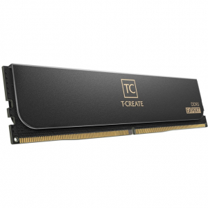 Team Group DDR5 - 32GB - 6400 - CL - 32 (2x 16 GB) dual kit, RAM (fekete, (CTCED532G6400HC32ADC01), T-CREATE EXPERT)