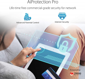 ASUS 4G-AC86U, Router (fekete/piros) (90IG05R0-BM9100)