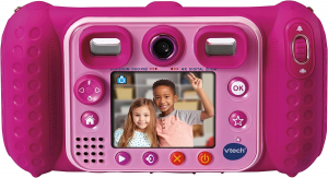 VTech KidiZoom Duo Pro, digitális fényképezőgép (rózsaszín) (80-520034)