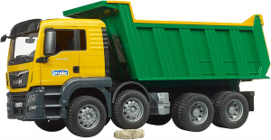 Bruder MAN TGS billenőplat&oacute;s teheraut&oacute;, j&aacute;rműmodell (03766)