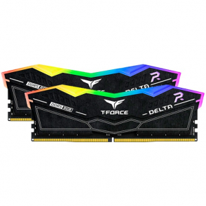Team Group DDR5 - 48GB - 7600 - CL - 36 (2x 24 GB) dual kit, RAM (fekete, (FF3D548G7600HC36EDC01), Delta RGB, INTEL XMP)
