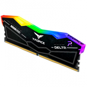 Team Group DDR5 - 48GB - 7600 - CL - 36 (2x 24 GB) dual kit, RAM (fekete, (FF3D548G7600HC36EDC01), Delta RGB, INTEL XMP)