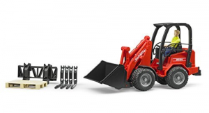 Bruder Professional Series Schäffer kompakt rakodógép 2034 figurával és hozzáféréssel - (02191)