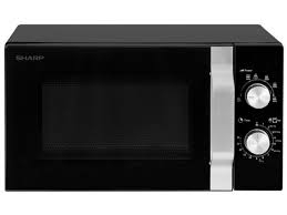 Sharp mikrohullámú sütő R204BA 800W, fekete (18102223)
