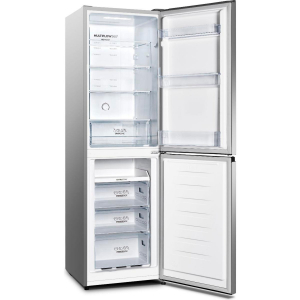 gorenje NRK418ECS4, hűtő-fagyasztó kombináció (szürke) (20007238)