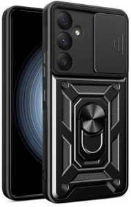 Gigapack Defender Samsung Galaxy A55 5G (SM-A556) kamerav&eacute;dős tok fekete (GP-154759)