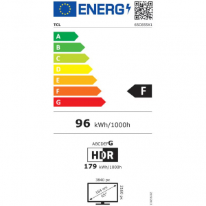 TCL 65C655 65" 4K UHD Smart QLED TV