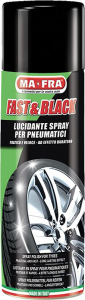 Ma-Fra Fast & Black gumiabroncs fényező és védő spray 500ml (MF-H0056)