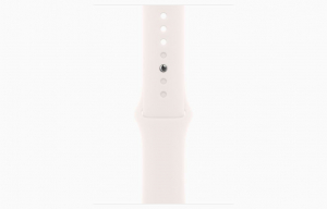 Apple Watch Series 10 (GPS + Cellular) 46mm rozéarany alumíniumtok, lágy rózsaszín sportszíj M/L méret (MWY73QH/A)
