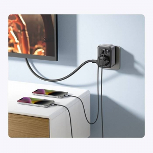 UGREEN CD314 2x USB-A + USB-C hálózati töltő 30W (6957303896134)