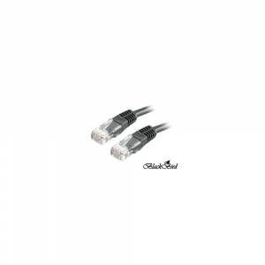 BlackBird UTP CAT.5E patch kábel 30m fekete (BH1514)