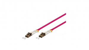 LinkEasy Duplex patch k&aacute;bel 4 x LC/UPC csatlakoz&oacute;val 1m (FPC-LCU-LCU-OM4-1M-D)