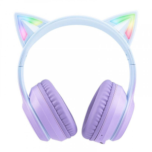 ONIKUMA B90 Bluetooth gaming headset lila-kék (b90 blue/purple)