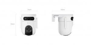 EZVIZ H9C 2K + 2K Wi-Fi IP kamera fehér (CS-H9C (3MP+3MP))